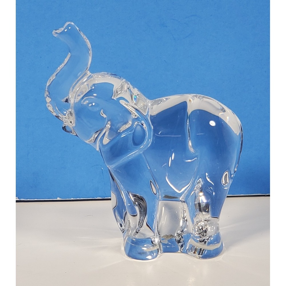 Lenox Elephant Crystal Glass 3‎ 1/8" No Box or COA